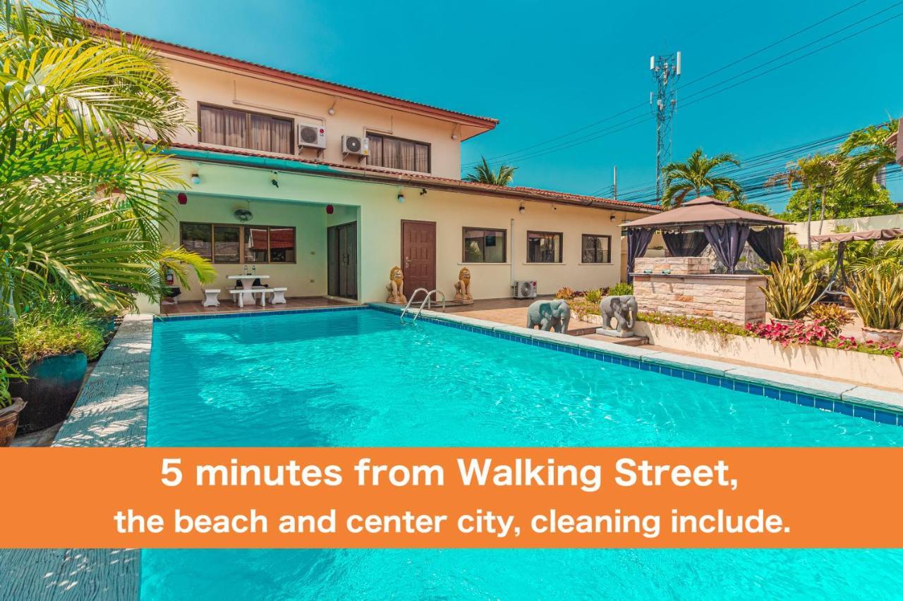 Viewbor Villa - Pattaya Holiday House Walking Street 4 Bedrooms Екстериор снимка